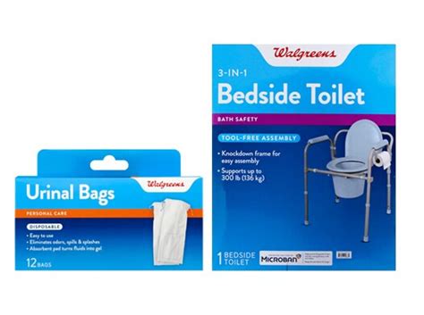 walgreens incontinence products